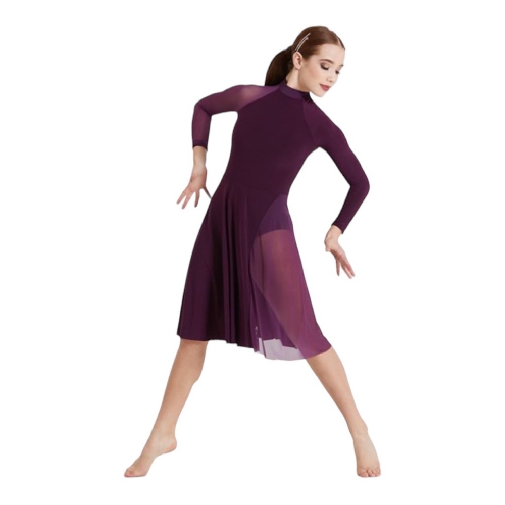 Weissman Showtime "On The Nature Of Daylight" Purple Dress Size LA